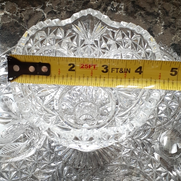 Vintage Hofbauer Byrdes Crystal Collection Cake - Picture 9 of 10